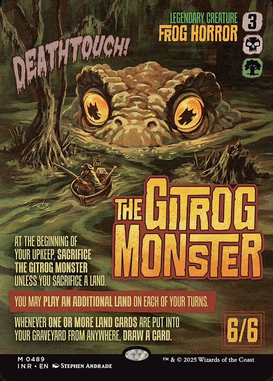 The Gitrog Monster (Showcase) | Inglés | NM | INR 1
