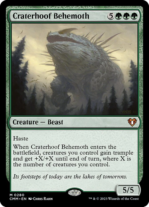 Craterhoof Behemoth | Inglés | NM | CMM