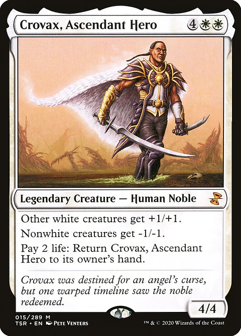 Crovax, Ascendant Hero (foil) | Inglés | NM | TSR