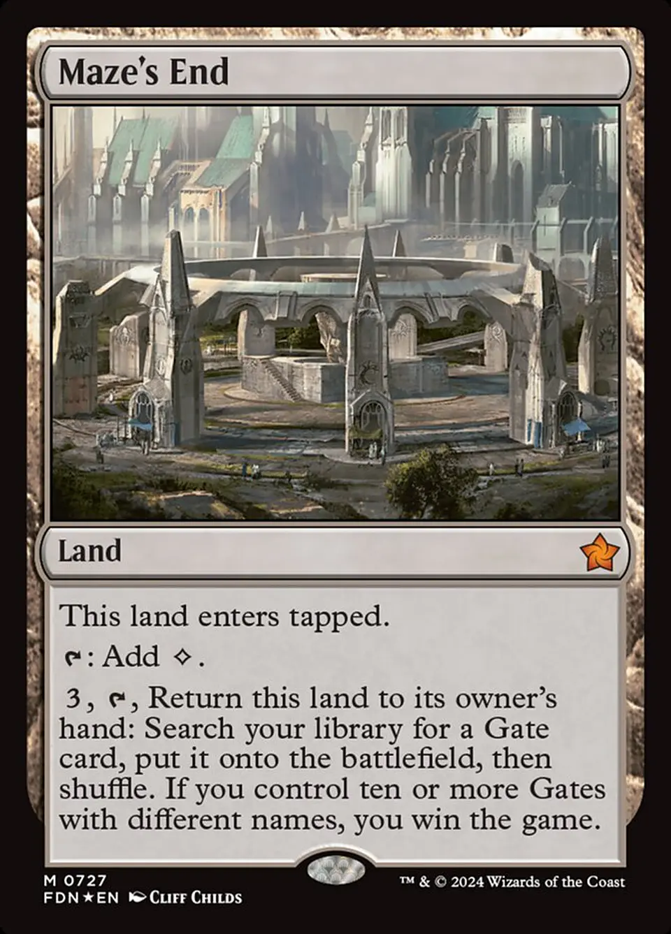 Maze's End (foil) | Inglés | NM | FDN 1