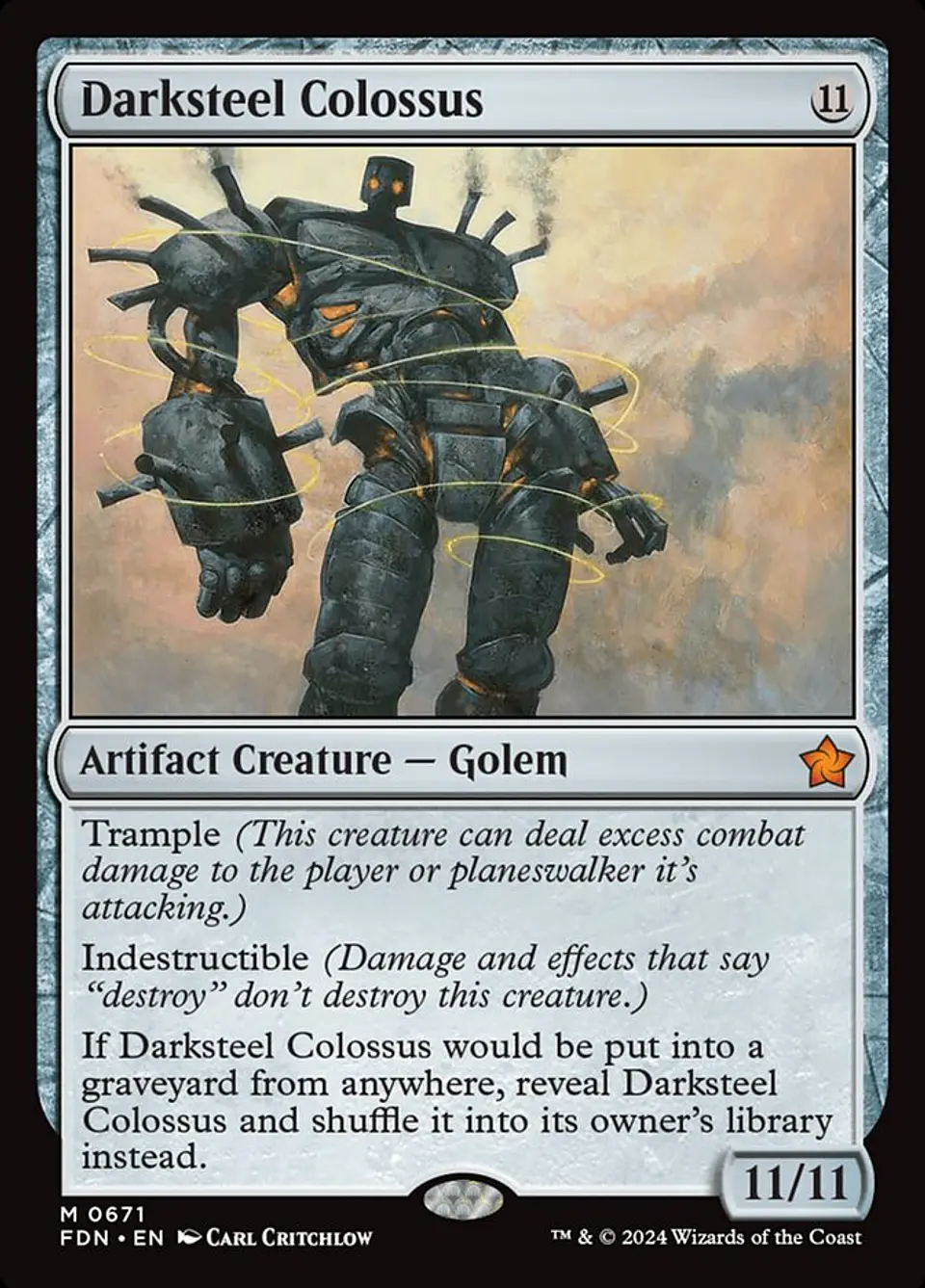 Darksteel Colossus | Inglés | NM | FDN 1