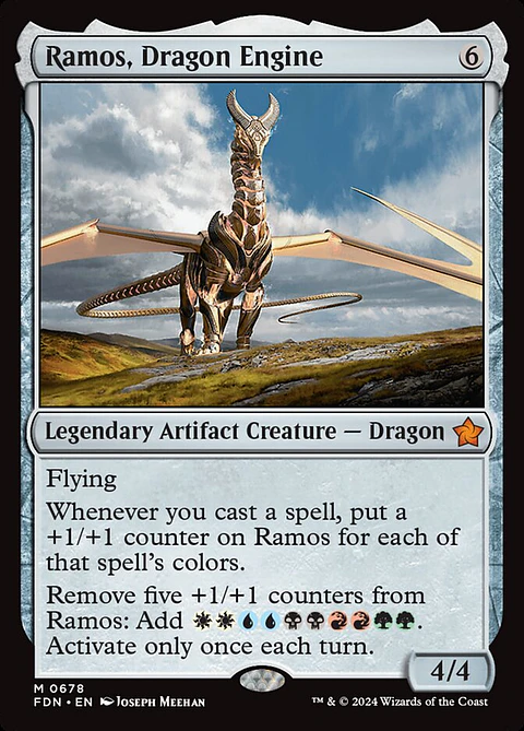 Ramos, Dragon Engine | Inglés | NM | FDN