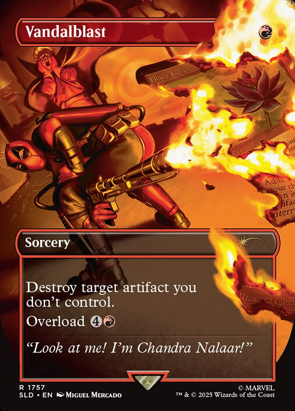 Vandalblast (Borderless) | Inglés | NM | SLD 1