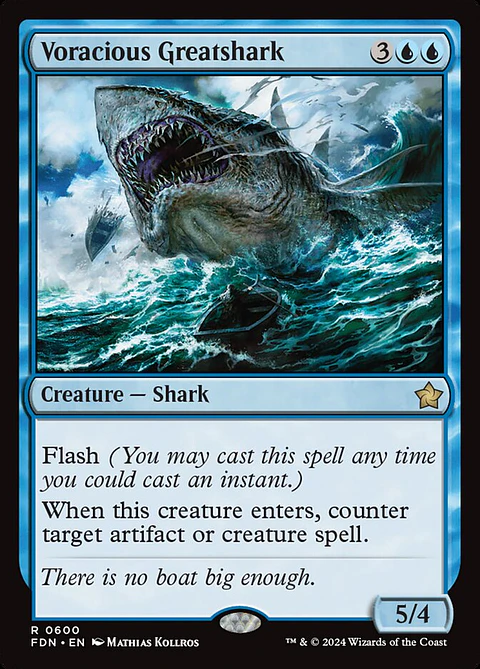 Voracious Greatshark | Inglés | NM | FDN