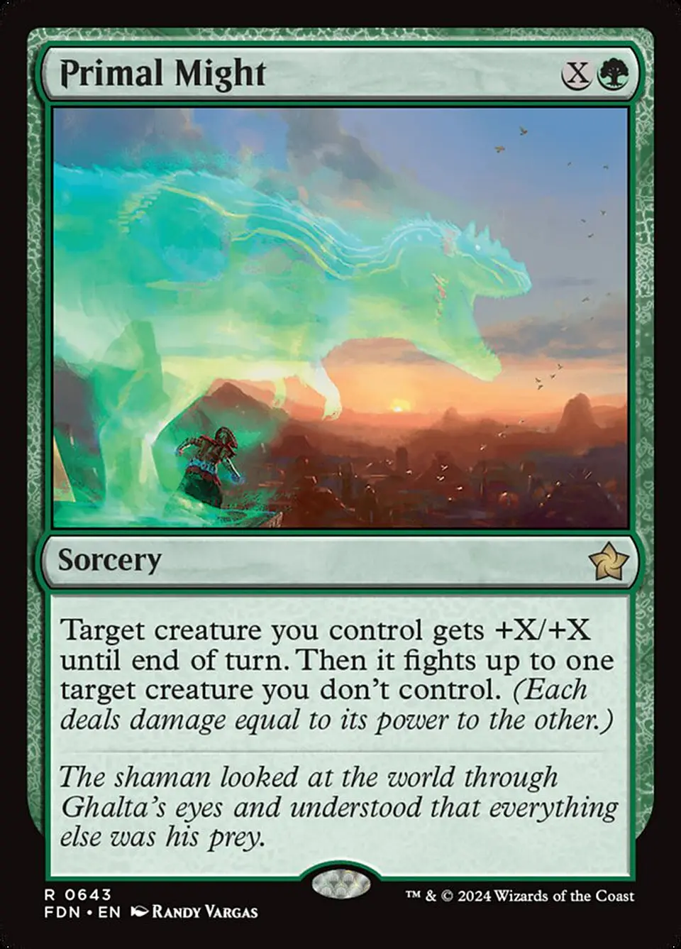 Primal Might | Inglés | NM | FDN 1