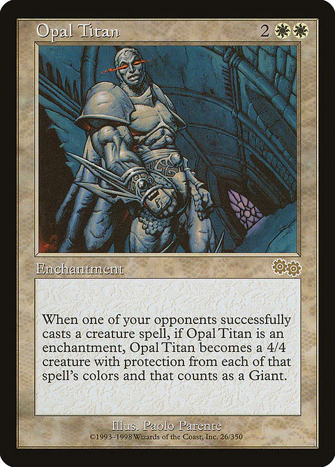 Opal Titan (Retro Frame) | Inglés | NM | USG