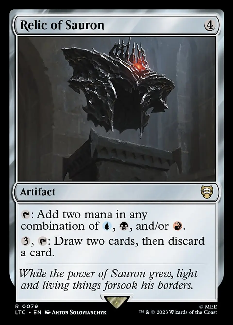 Relic of Sauron | Inglés | NM | LTC 1