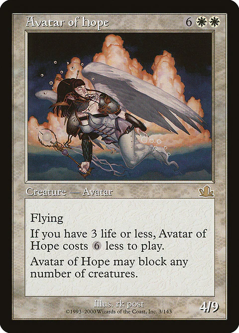 Avatar of Hope (Retro Frame) | Inglés | NM | PCY
