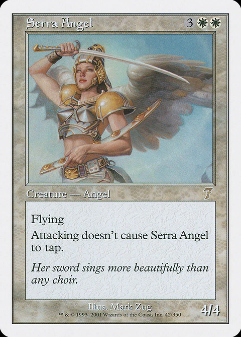 Serra Angel (Retro Frame) | Inglés | EX | 7ED