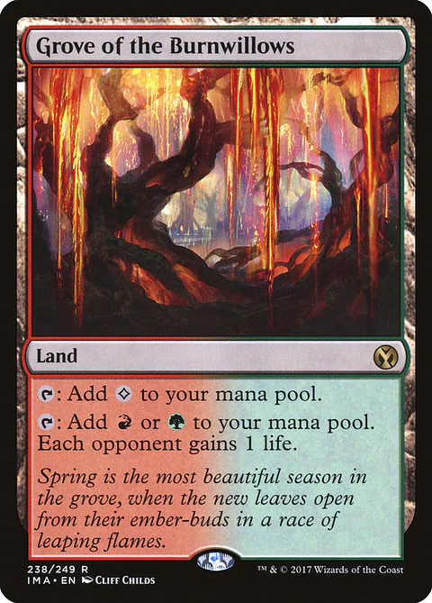 Grove of the Burnwillows | Inglés | EX | IMA