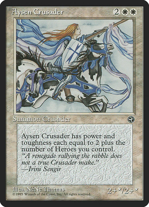 Aysen Crusader | Inglés | EX | HML