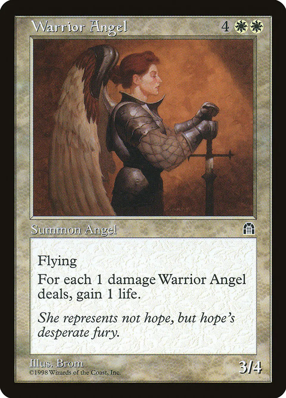 Warrior Angel (Retro Frame) | Inglés | HP | STH 1