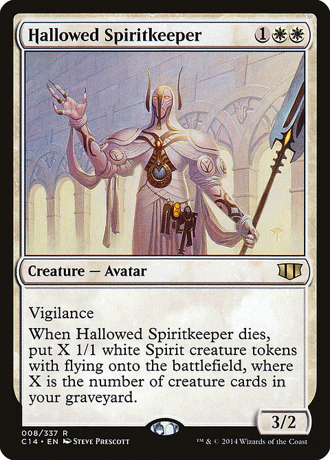 Hallowed Spiritkeeper | Español | VG | C14
