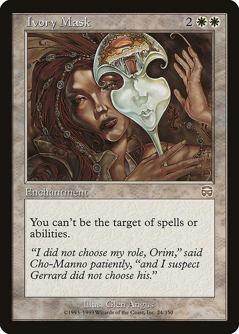 Ivory Mask (Retro Frame) | Inglés | EX | MMQ