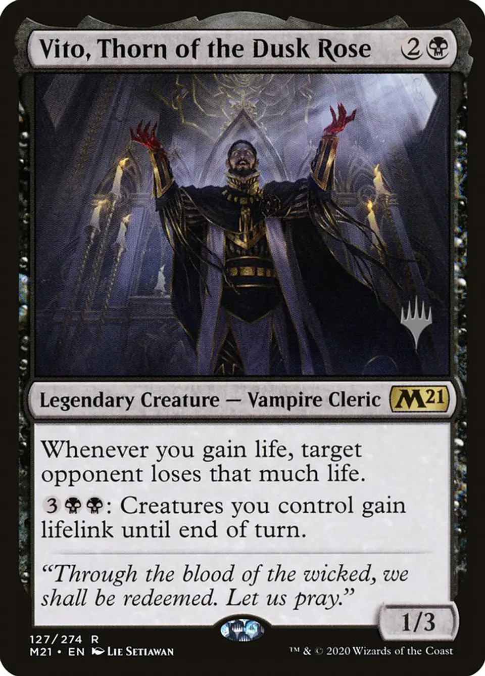 Vito, Thorn of the Dusk Rose | Español | NM | PM21 1