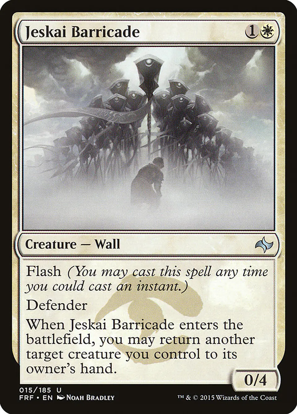 Jeskai Barricade | Español | NM | FRF 1