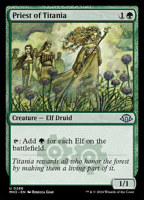 Priest of Titania | Español | NM | MH3