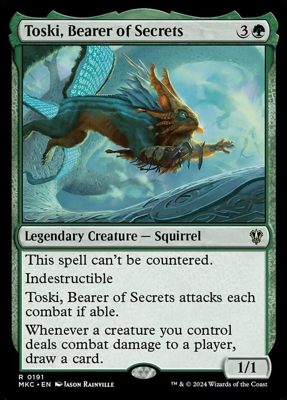 Toski, Bearer of Secrets | Inglés | NM | MKC 1