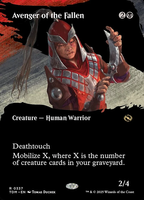 Avenger of the Fallen (Showcase foil) | Inglés | NM | TDM