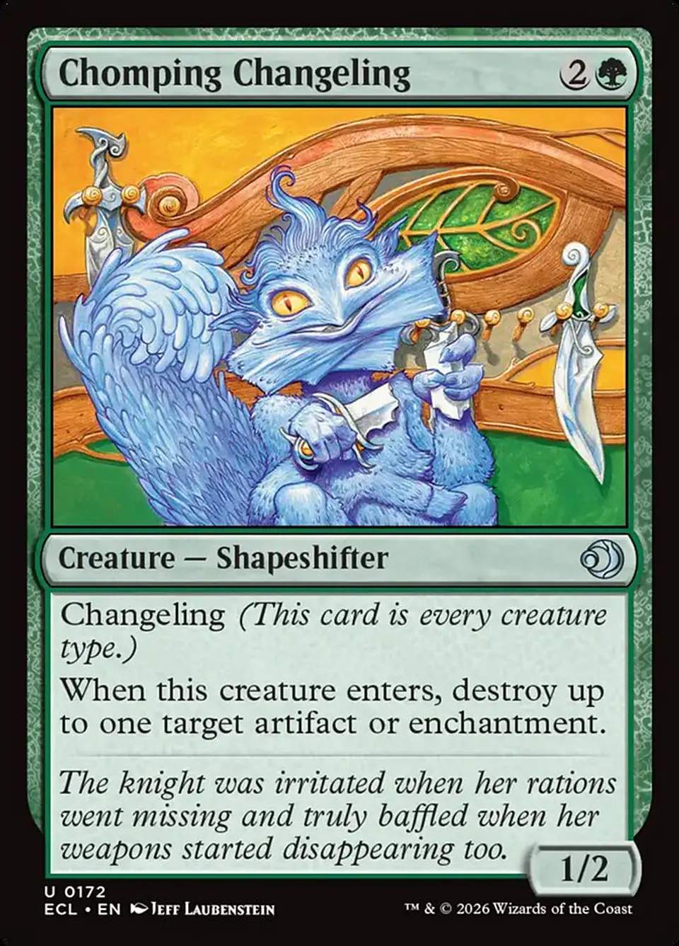 Chomping Changeling | Inglés | NM | ECL 1