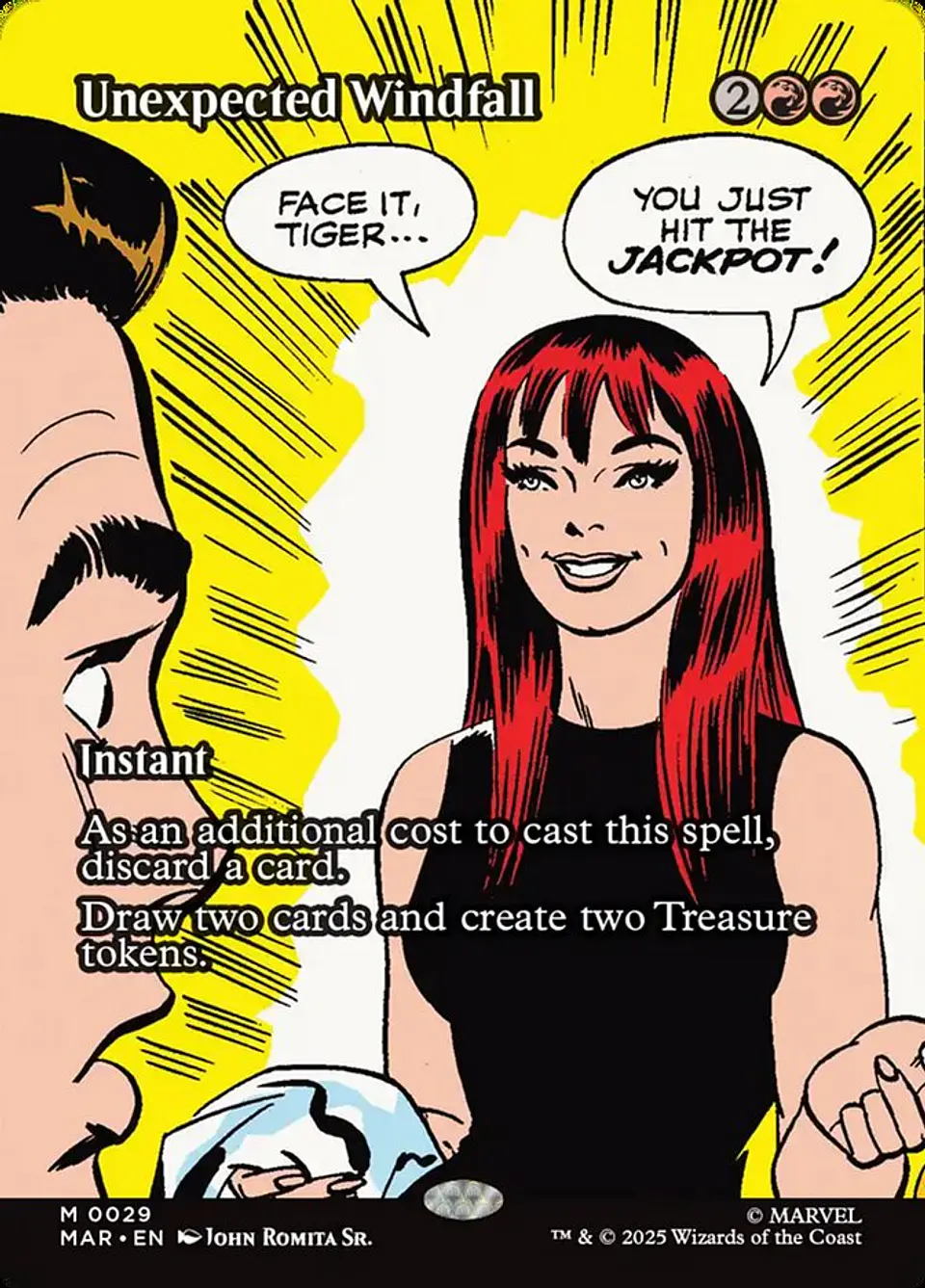 Unexpected Windfall (Borderless) | Inglés | NM | MAR 1