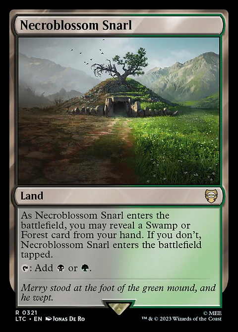 Necroblossom Snarl | Inglés | NM | LTC