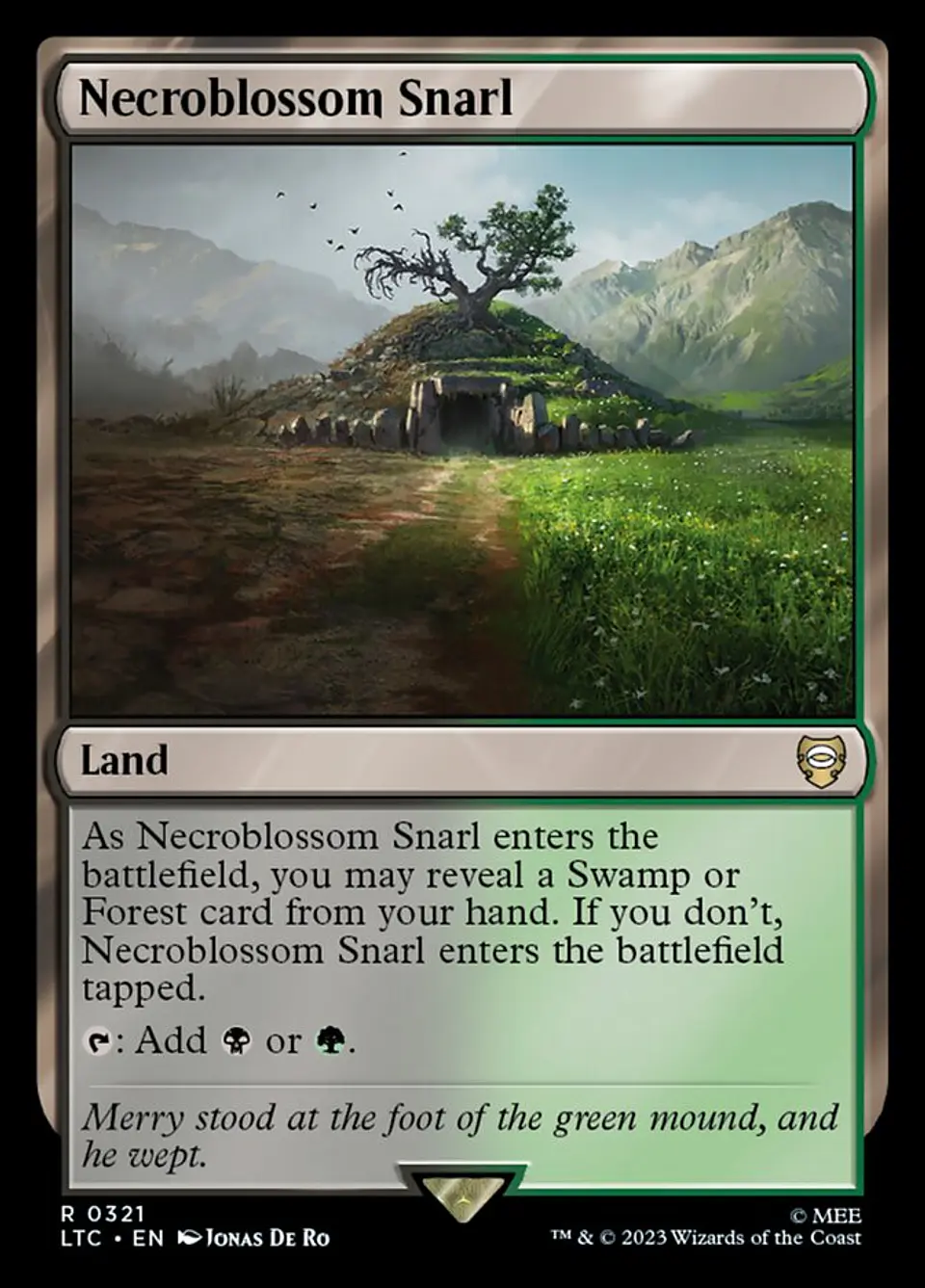 Necroblossom Snarl | Inglés | NM | LTC 1