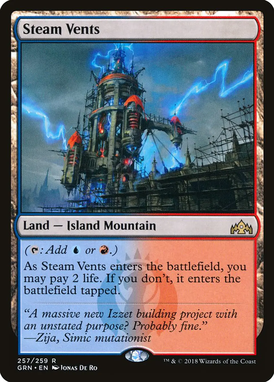 Steam Vents | Español | NM | GRN 1