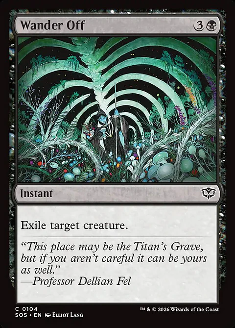 Wander Off (foil) | Inglés | NM | SOS