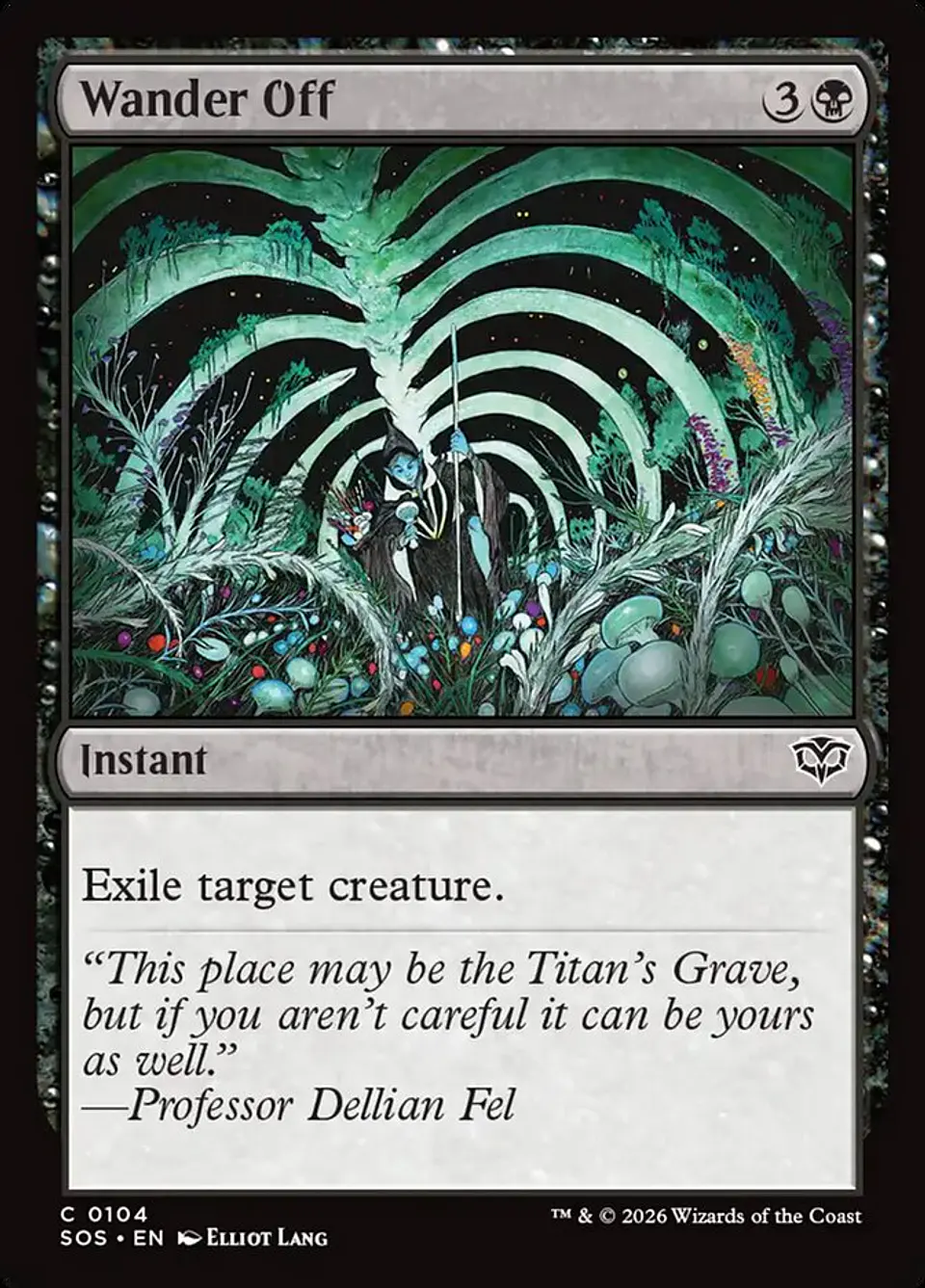 Wander Off (foil) | Inglés | NM | SOS 1