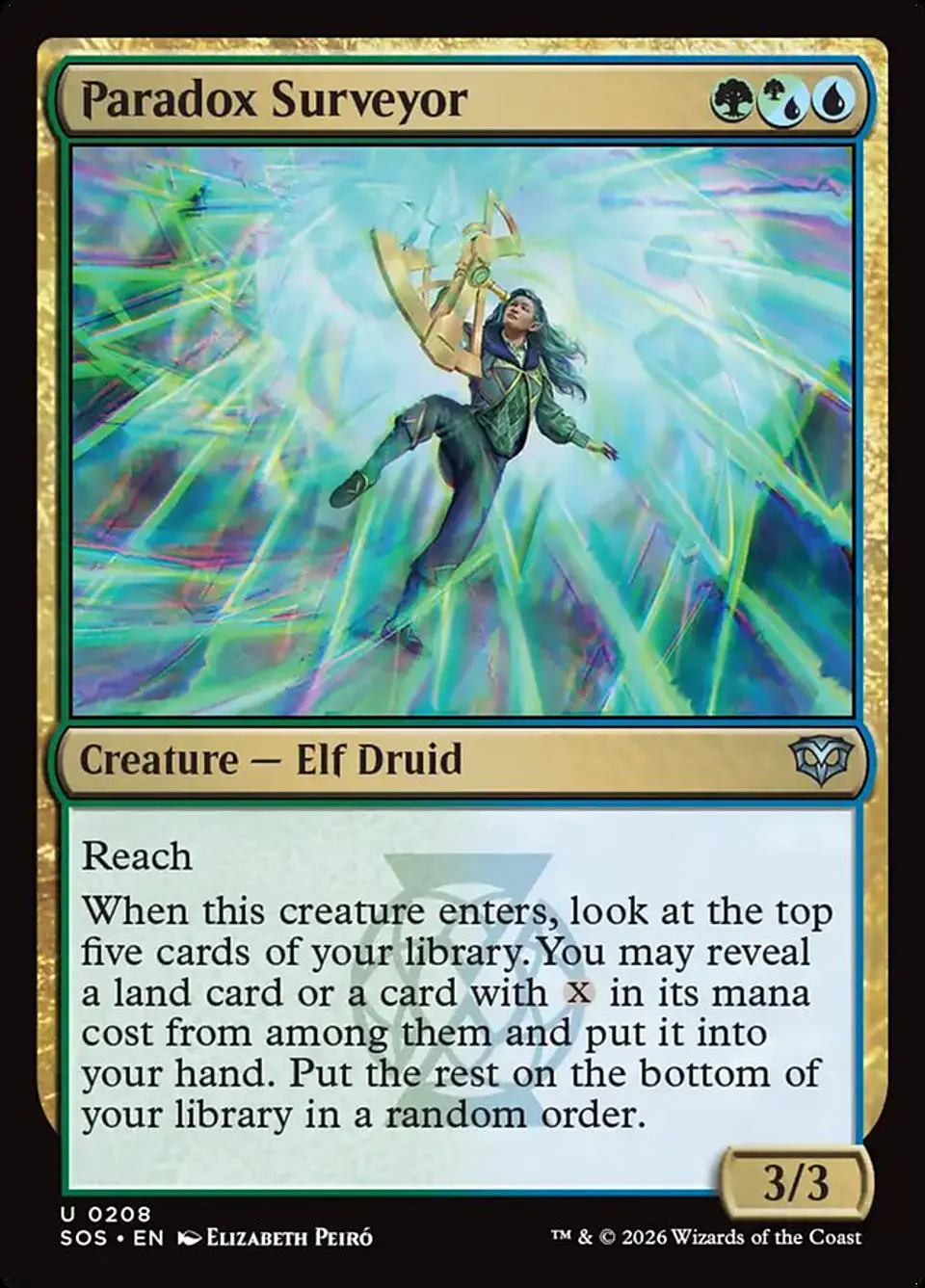 Paradox Surveyor (foil) | Inglés | NM | SOS 1