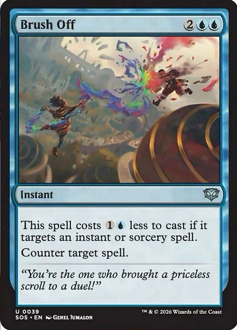 Brush Off (foil) | Inglés | NM | SOS