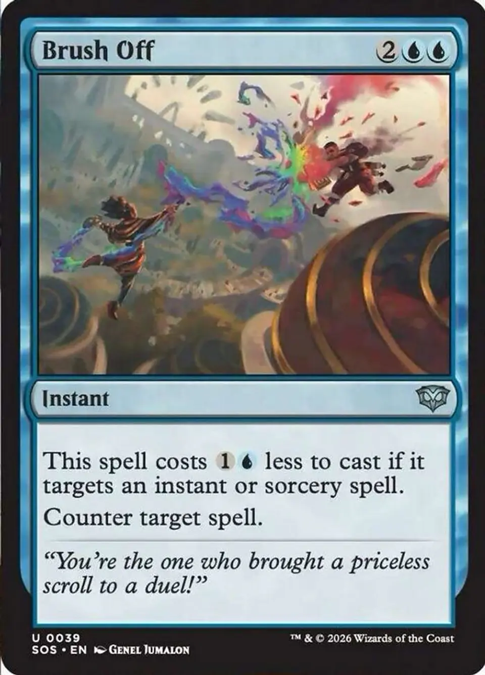 Brush Off (foil) | Inglés | NM | SOS 1