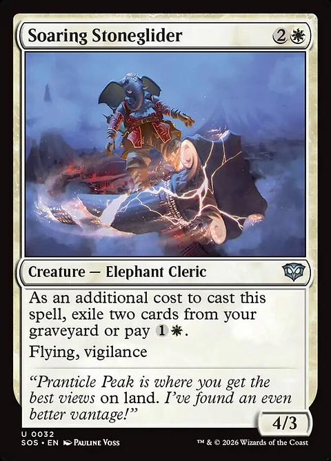 Soaring Stoneglider (foil) | Inglés | NM | SOS