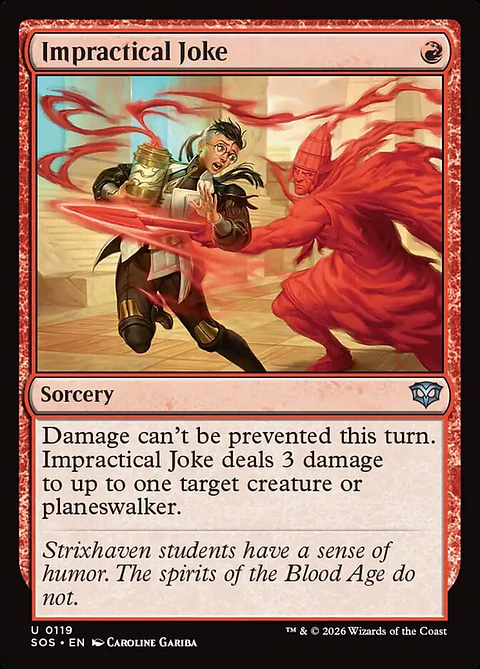 Impractical Joke (foil) | Inglés | NM | SOS