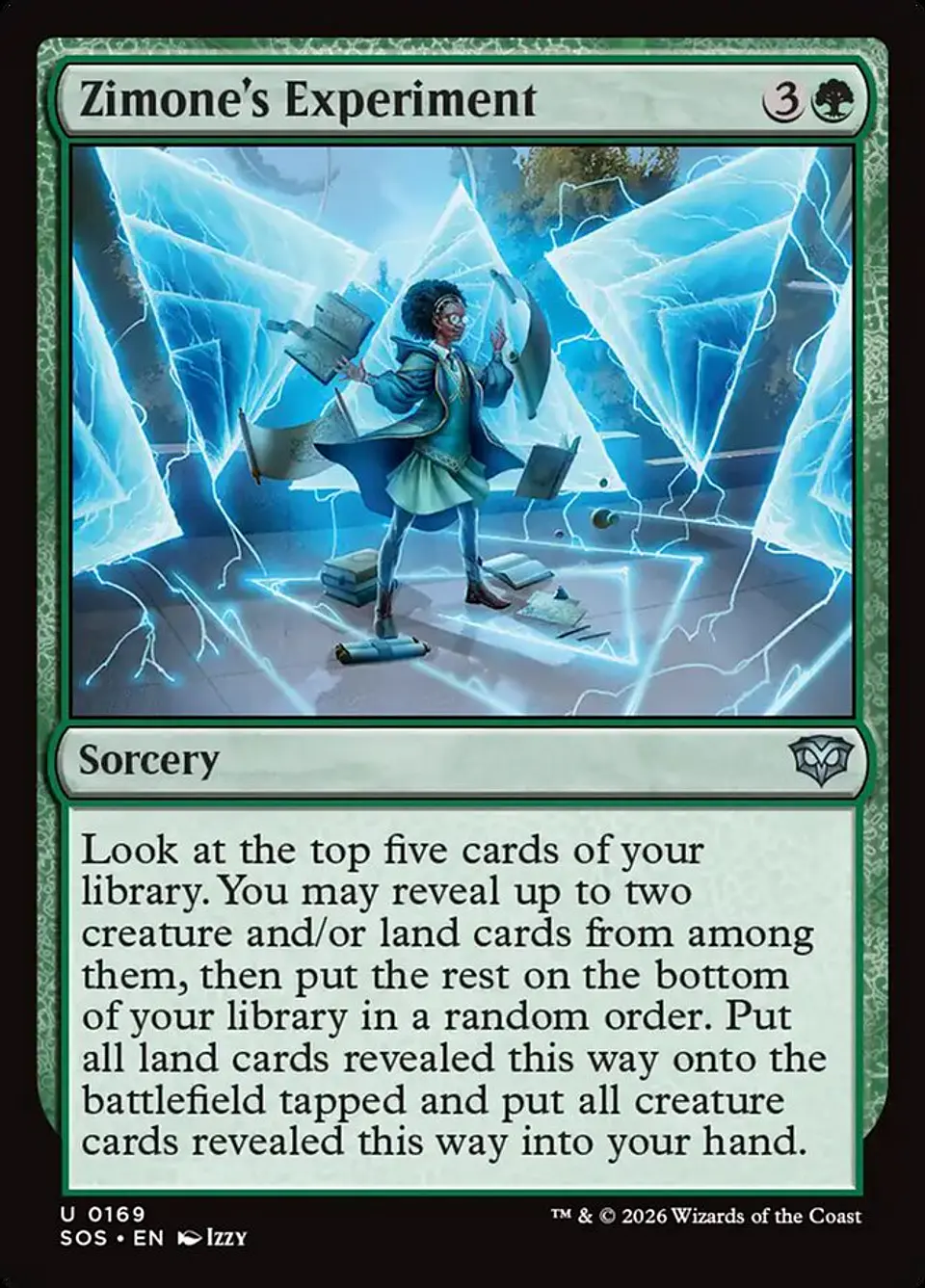 Zimone's Experiment (foil) | Inglés | NM | SOS 1