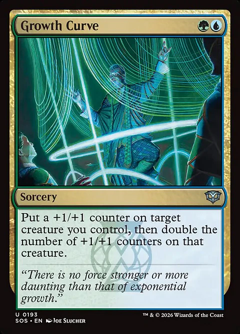 Growth Curve (foil) | Inglés | NM | SOS