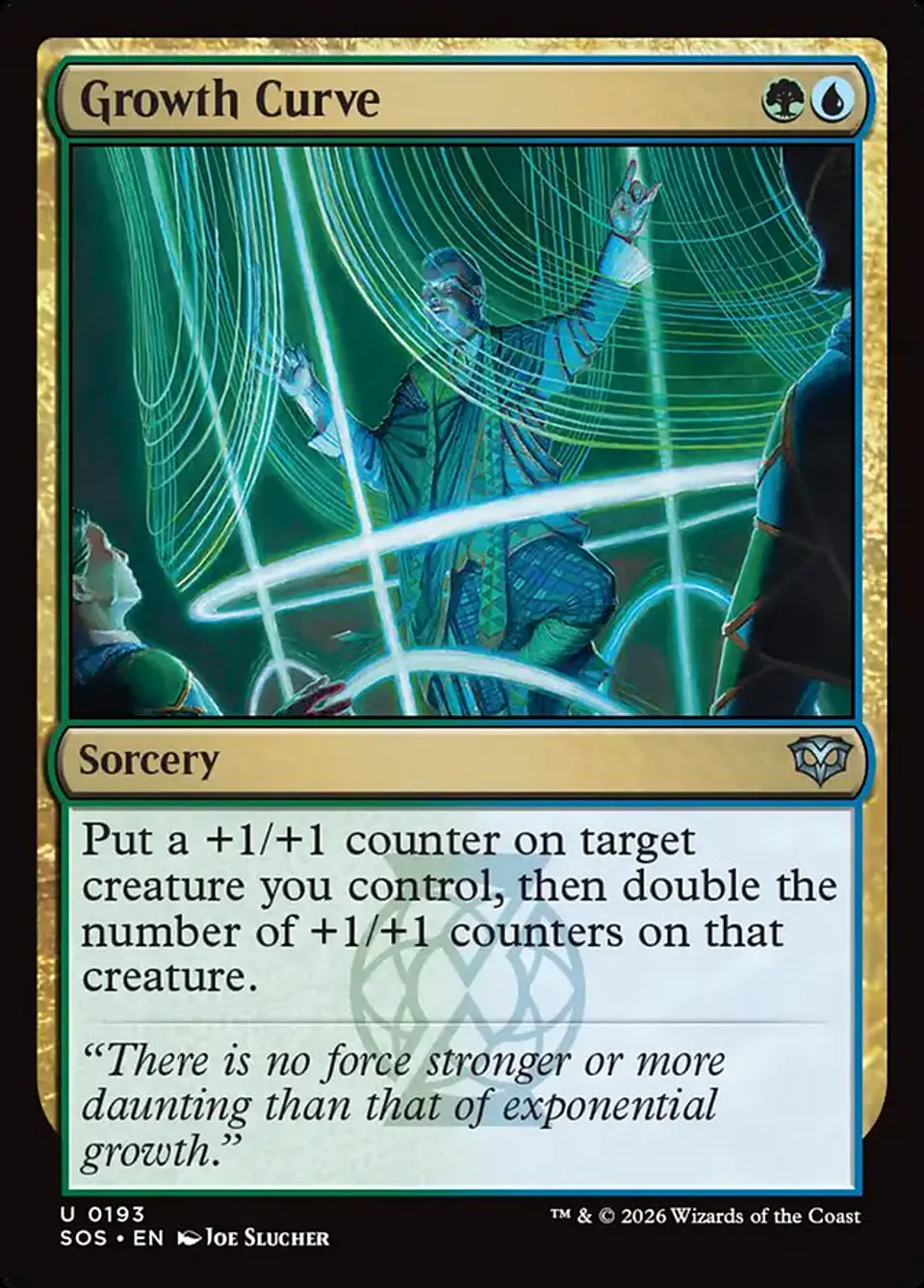 Growth Curve (foil) | Inglés | NM | SOS 1