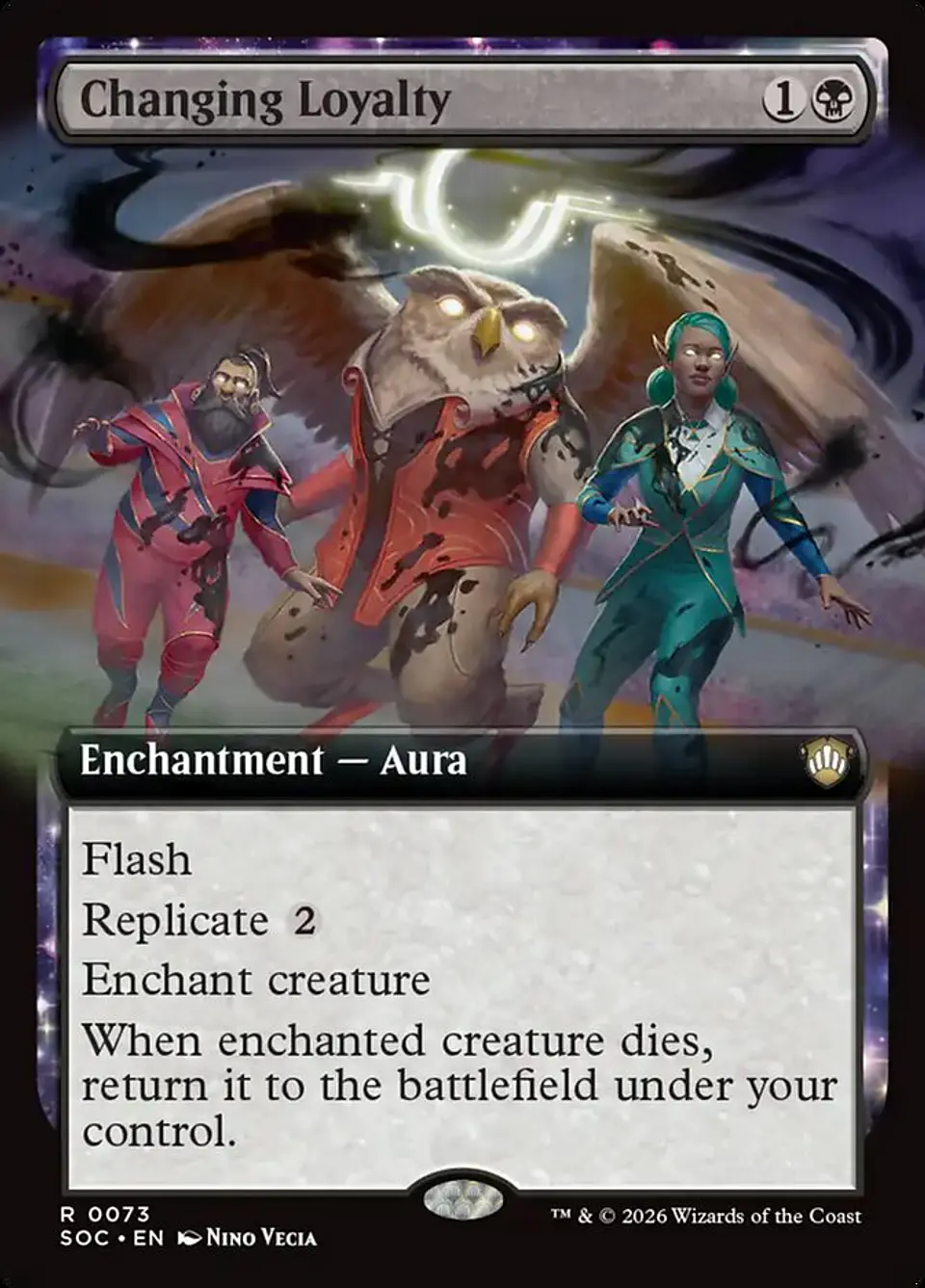 Changing Loyalty (Extended Art) | Inglés | NM | SOC 1