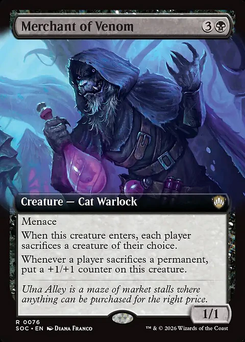 Merchant of Venom (Extended Art) | Inglés | NM | SOC