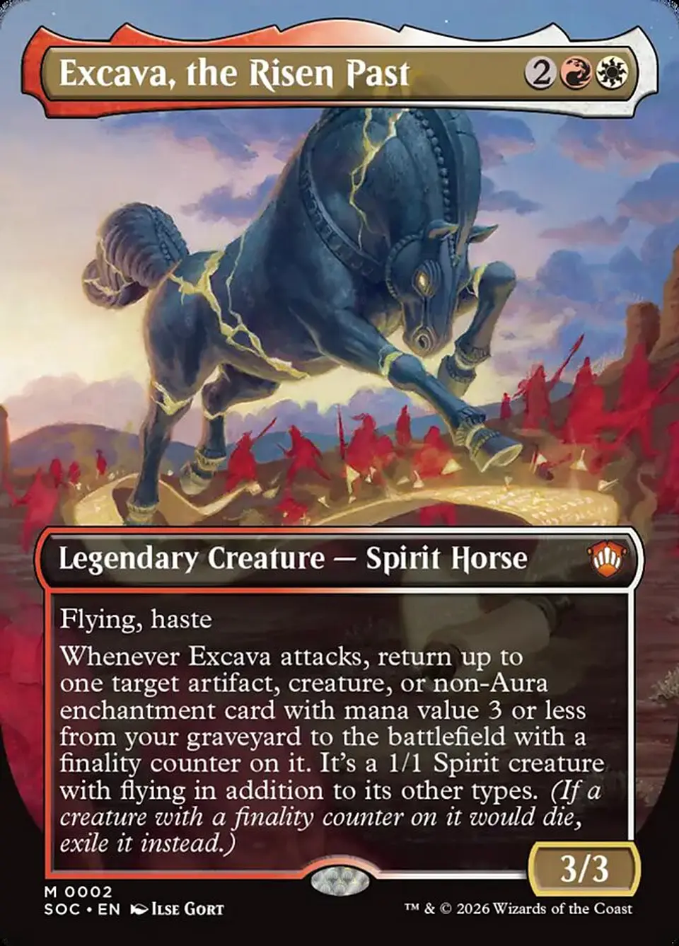 Excava, the Risen Past (Borderless) | Inglés | NM | SOC 1