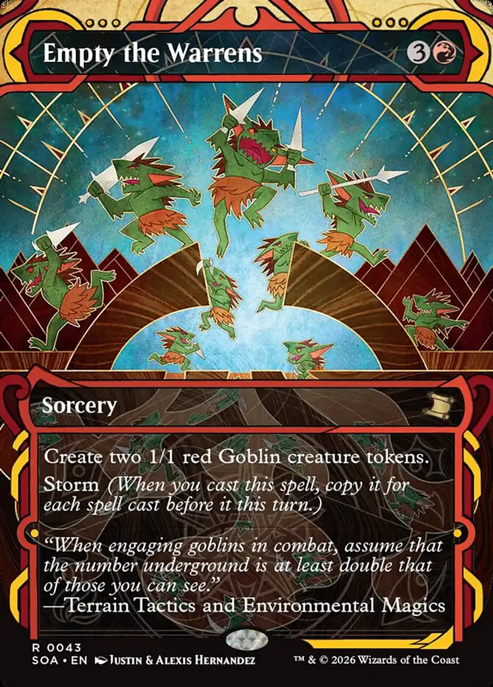 Empty the Warrens (Showcase) | Inglés | NM | SOA 1