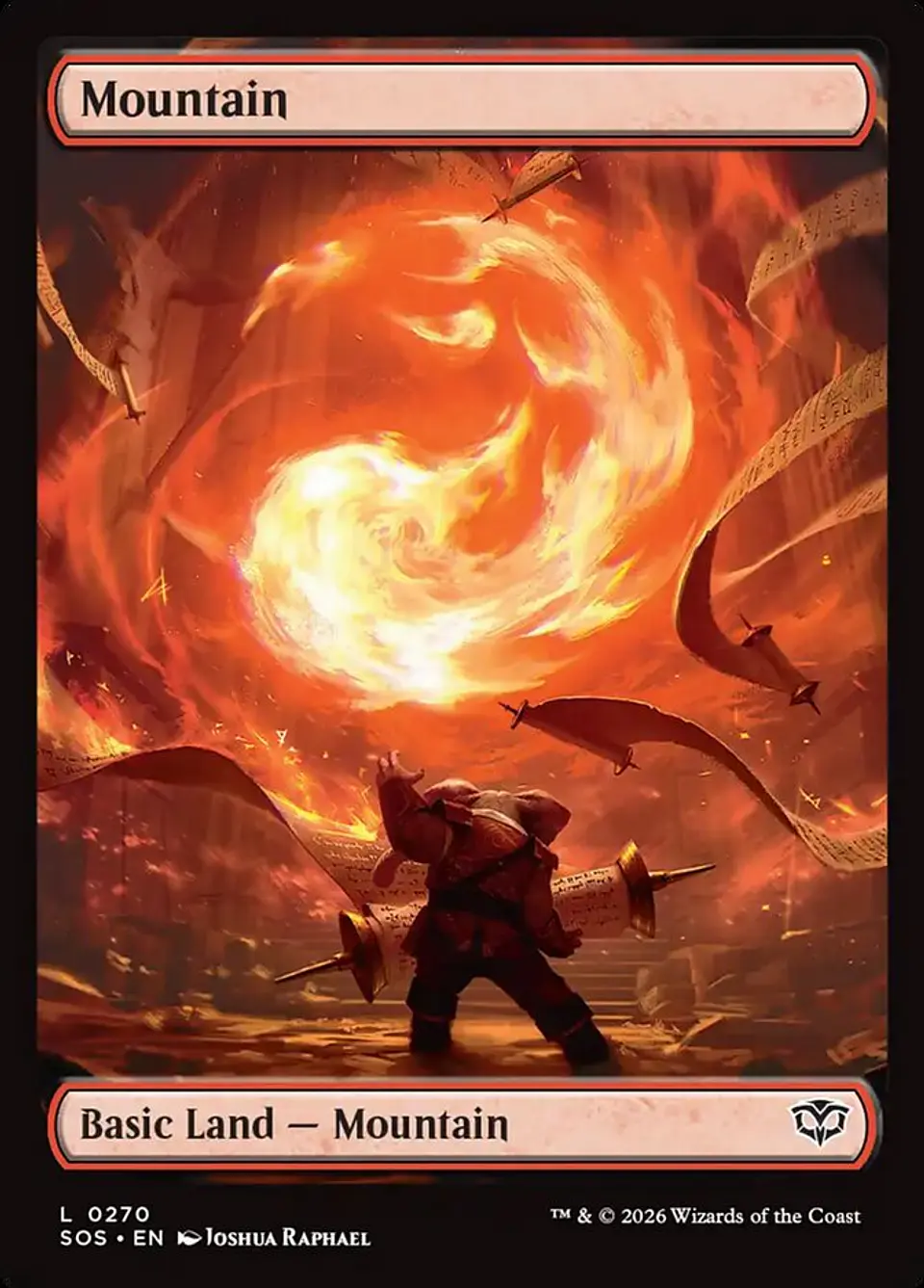 Mountain (foil) | Inglés | NM | SOS 1