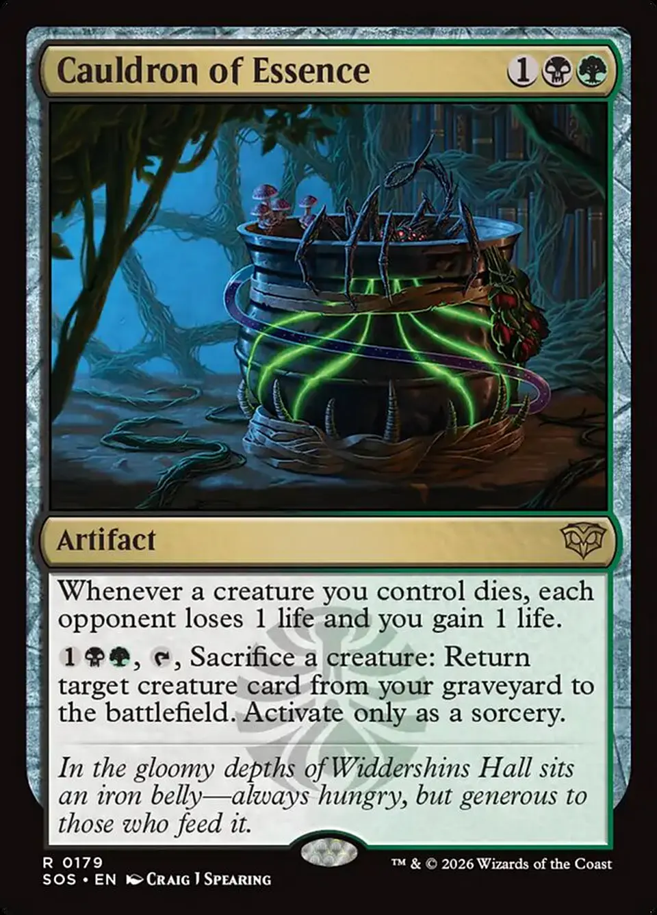 Cauldron of Essence | Inglés | NM | SOS 1