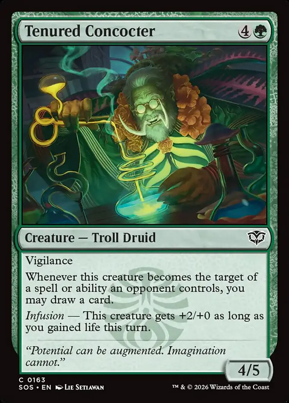 Tenured Concocter | Inglés | NM | SOS 1