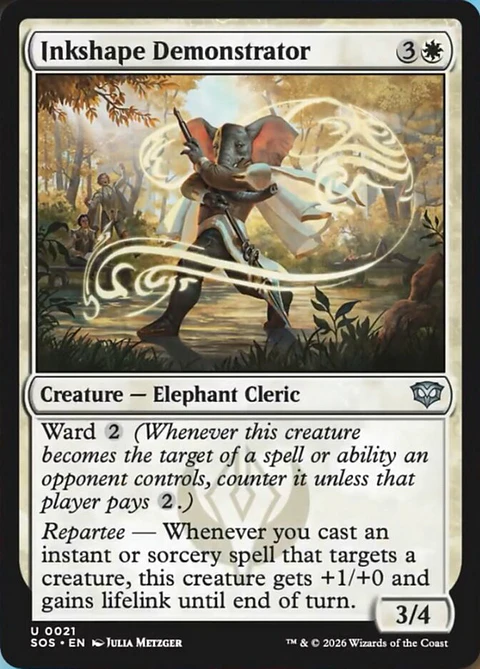 Inkshape Demonstrator | Inglés | NM | SOS