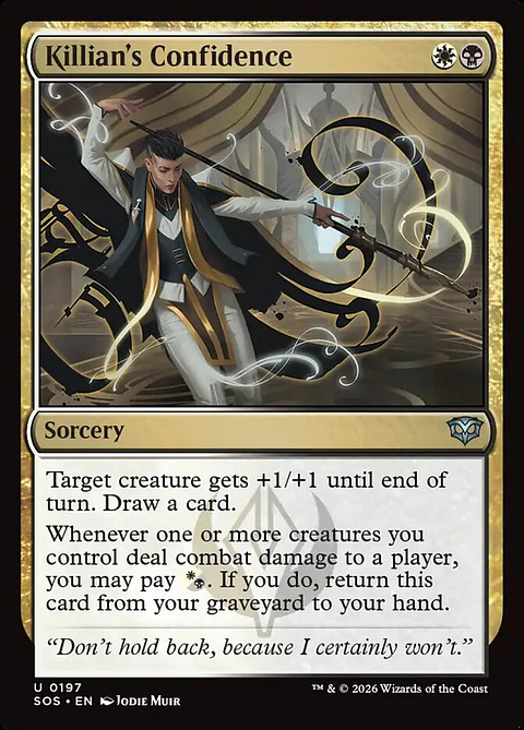 Killian's Confidence (foil) | Inglés | NM | SOS