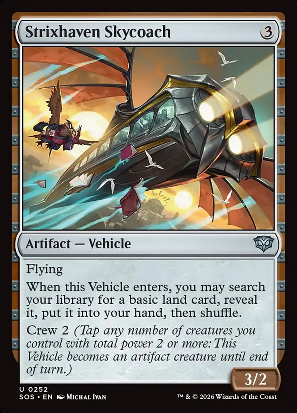 Strixhaven Skycoach (foil) | Inglés | NM | SOS 1