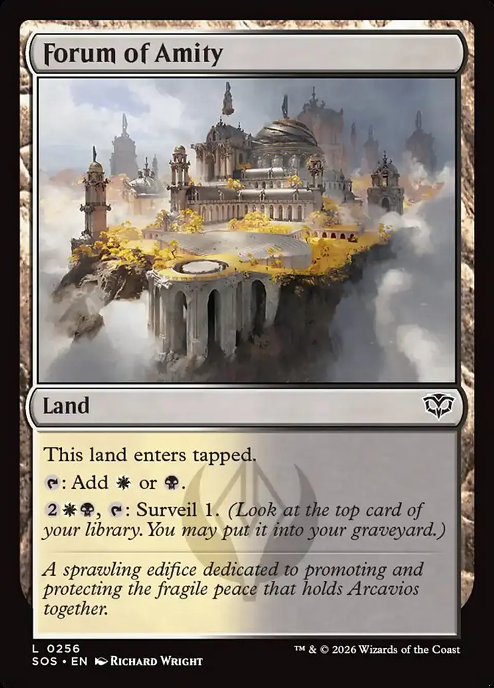 Forum of Amity (foil) | Inglés | NM | SOS 1