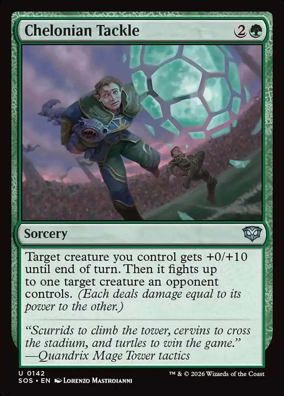 Chelonian Tackle (foil) | Inglés | NM | SOS 1